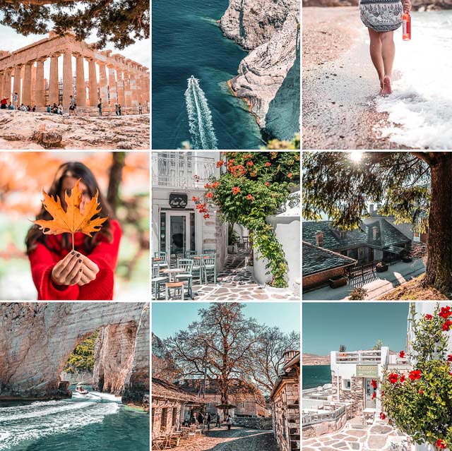 Preset image preview